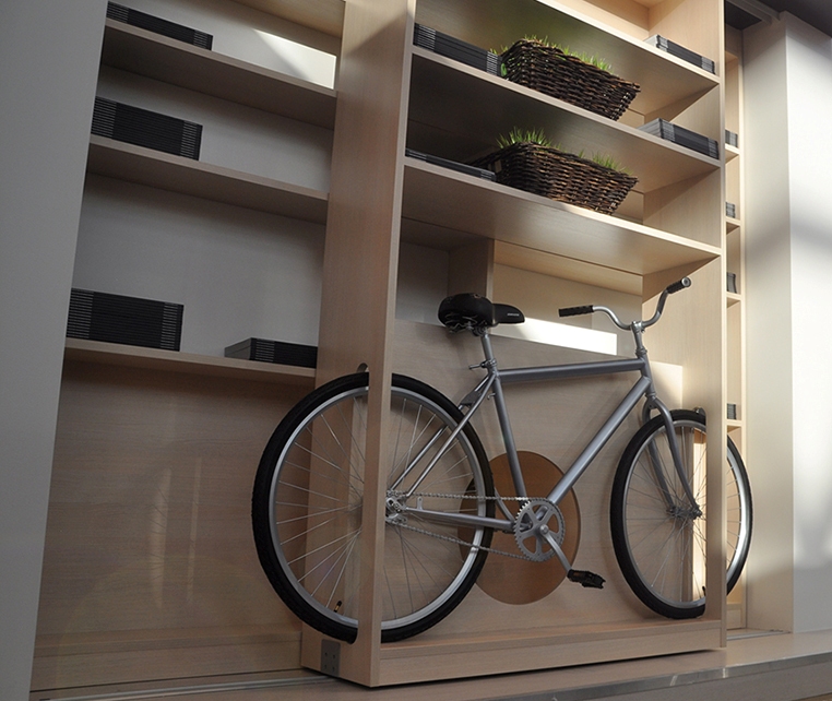 идеи для хранения велосипеда в квартире